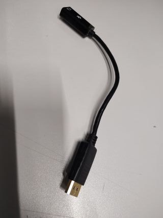 Adaptador HDMI a DisplayPort