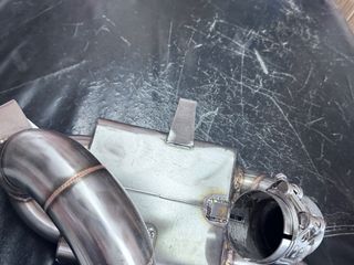 Escape em Aço Inoxidável