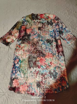 Vestito lungo Mango multicolor