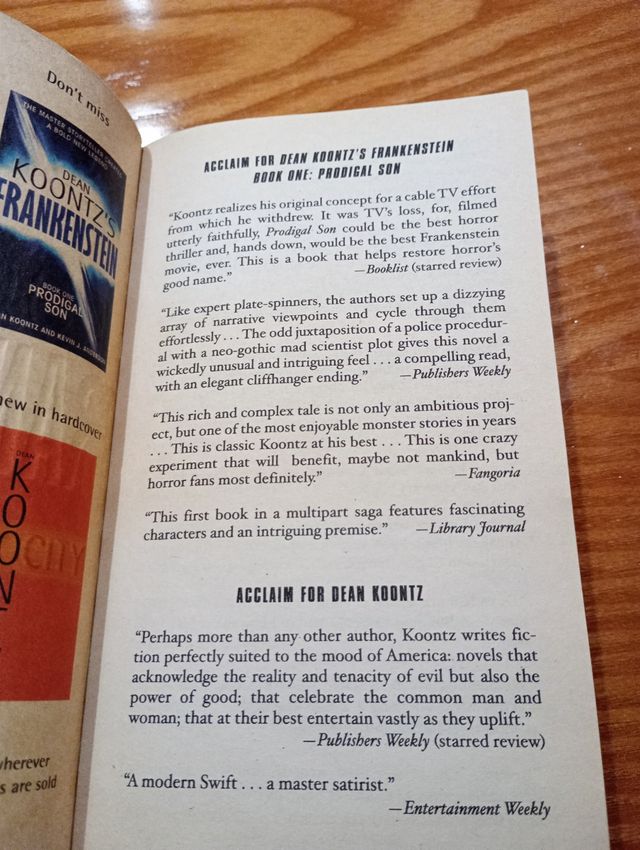 Dean Koontz's Frankenstein, Book 2: City of Night