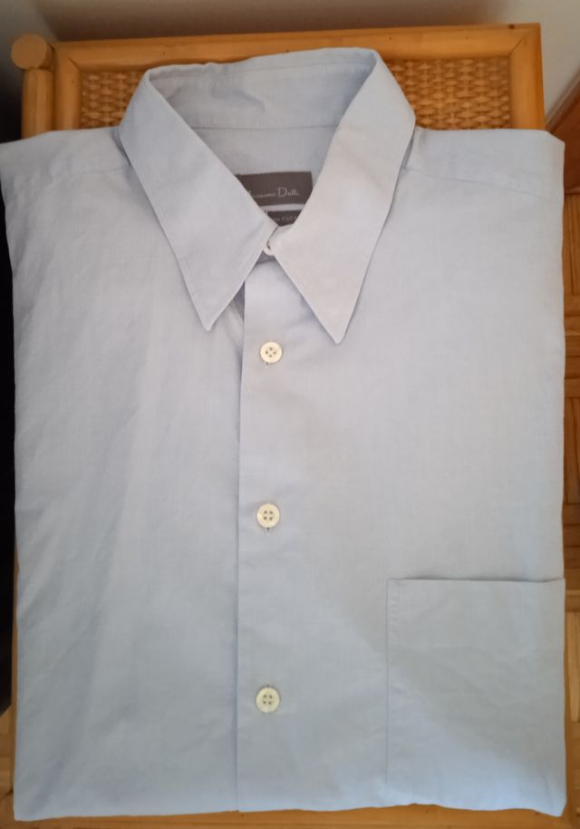 Camisa Massimo Dutti azul - Talla L