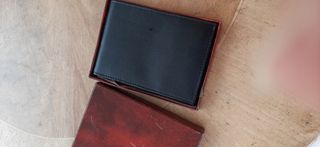 Portafoglio uomo nero - Pelle