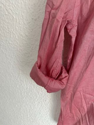 Camisa Zara Hombre Rosa Talla M