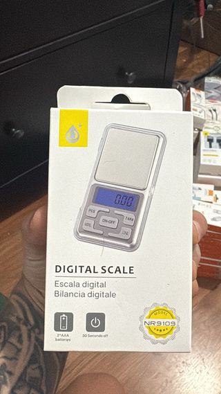 bascula digital para pesar (3 unidades)