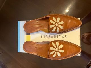 Mules Hispanitas piel marrón