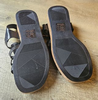 Sandalias plataforma negras