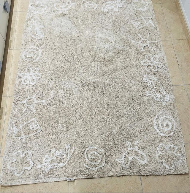Tappeto beige per bambini - Plush 120X160