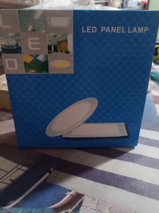  4 Lamparas LED Panel