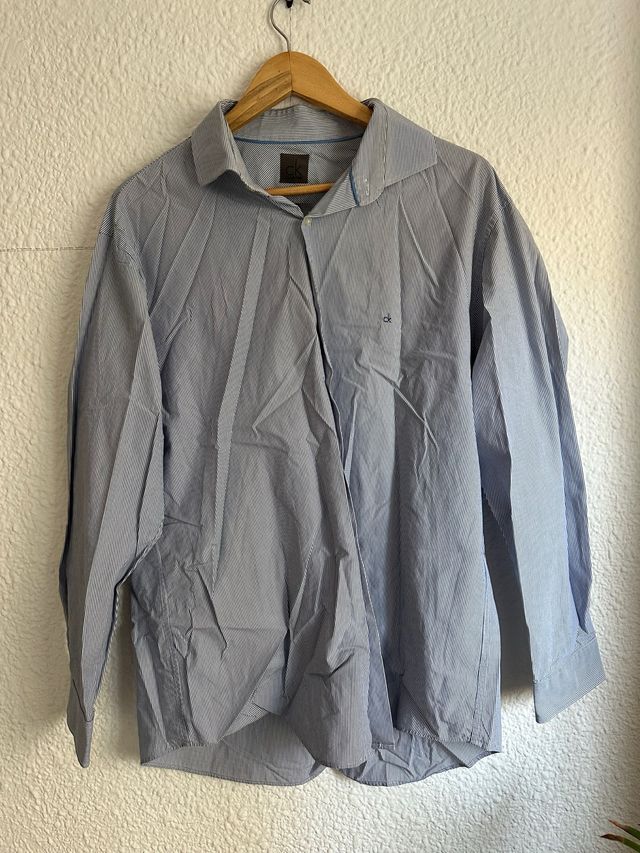 Camisa Calvin Klein - Azul a rayas