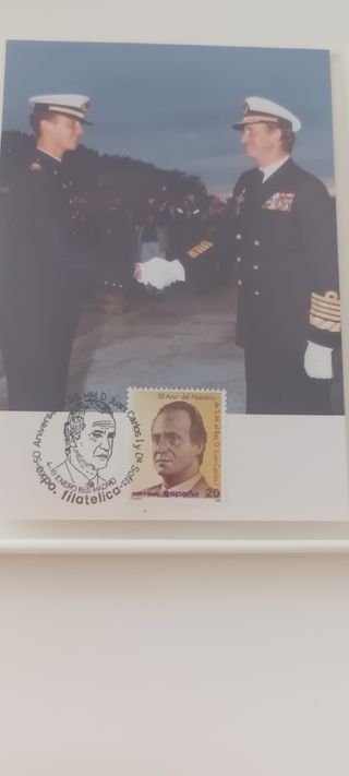 Postales y sellos España