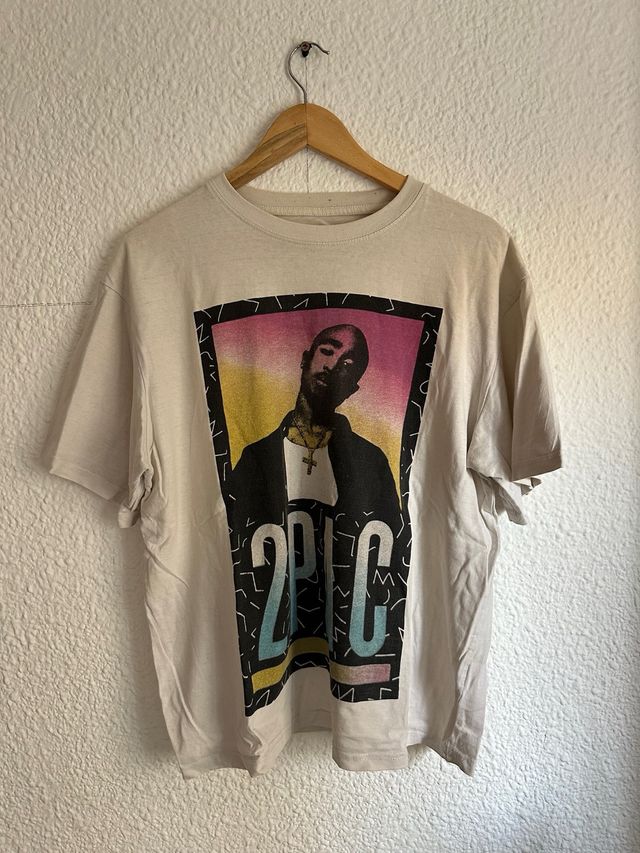 Camiseta 2Pac Pull&Bear M