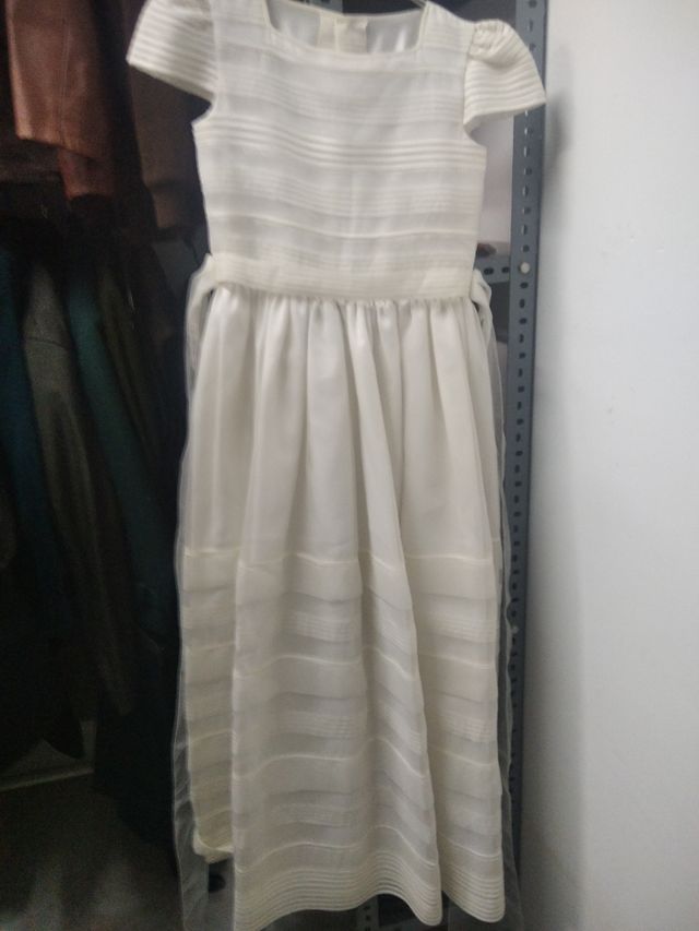 Vestido comunión niña blanco