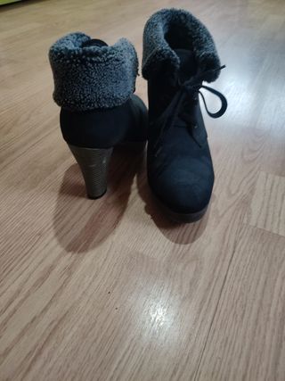 Botines negros mujer talla 39