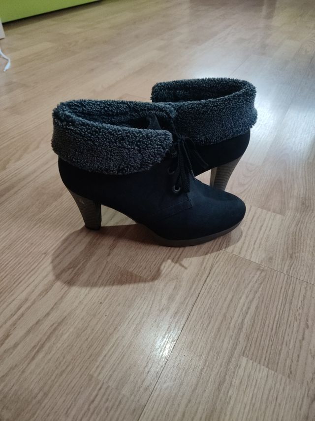 Botines negros mujer talla 39