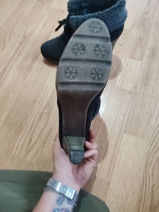 Botines negros mujer talla 39