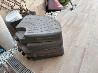 Base para sombrilla - Gris