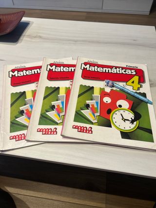 Matemáticas, 4 Primaria