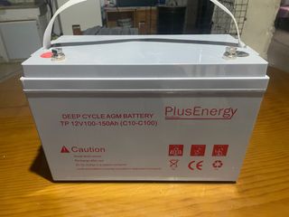 Batería AGM PlusEnergy 12V 150Ah