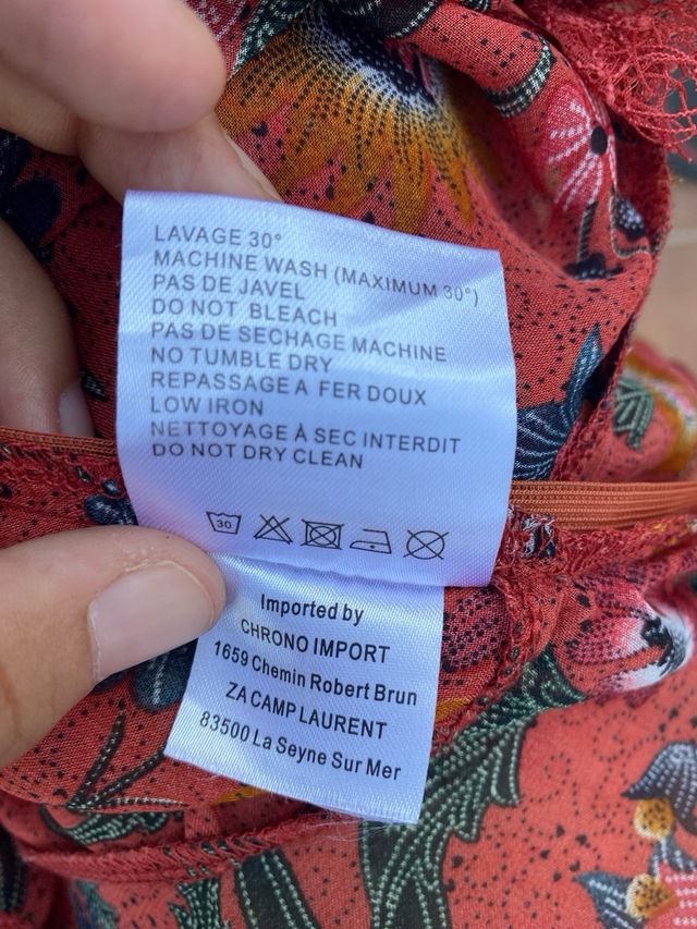 Blusa floral Molly Bracken XS