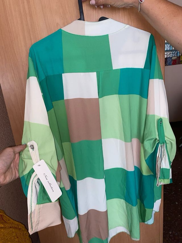 Camisa cuadros verdes | New Collection
