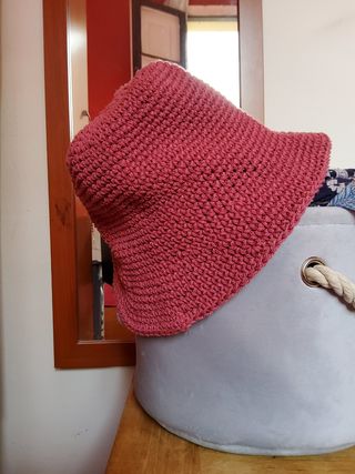 Sombrero/Gorro Plegable de Crochet