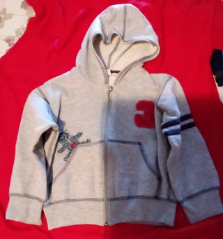 Felpa bimbo BJM con cappuccio ( 3/4 ANNI )