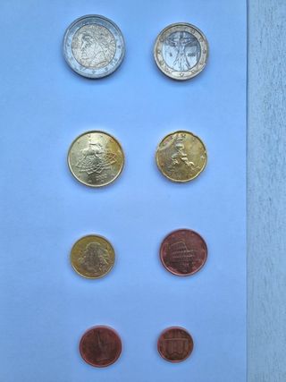 Monedas Euro Italia 2002