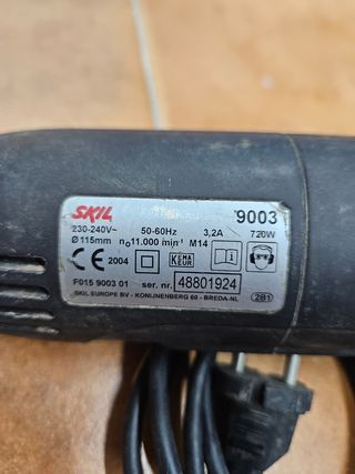 Amoladora Skil 9003 de 115 mm