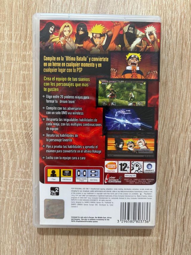 Naruto Ultimate Ninja Heroes - PSP