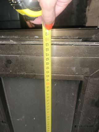 Ventanas aluminio bronce - 4 unid.