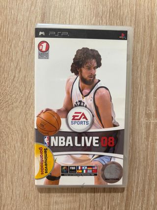 NBA Live 08 - PSP