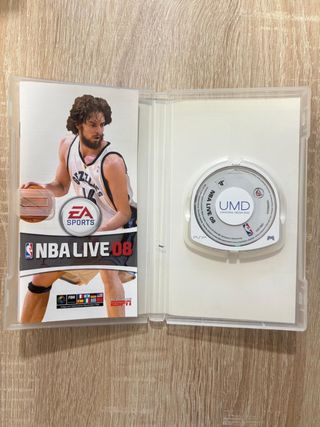 NBA Live 08 - PSP