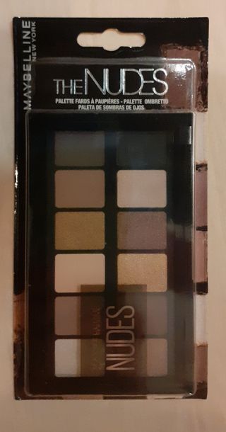 Palette occhi Maybelline The Nudes