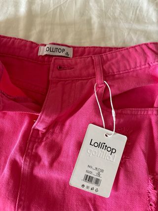 Gonna floreale & gonna jeans rosa