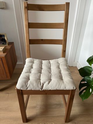 Sillas comedor madera - beige NORDVIKEN