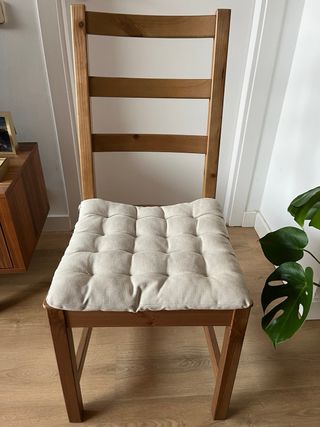 Sillas comedor madera - beige NORDVIKEN