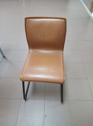 Sillas vintage: madera y metal