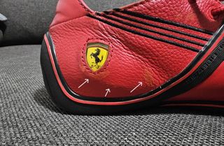 Zapatillas PUMA Ferrari rojas