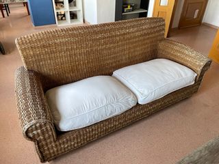 Conjunto Terraza de Sillones mimbre y mesa