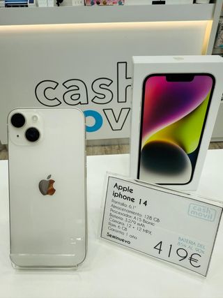 iPhone 14 seminuevo 128GB