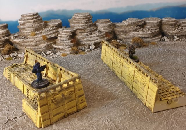 2x Trincheras Warhammer 40k