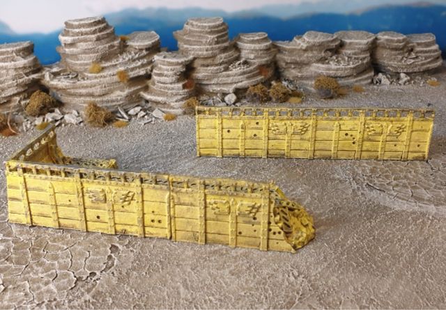 2x Trincheras Warhammer 40k