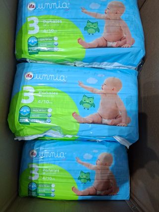 Pañales Jummia 3 (4/10kg) - 3 paquetes