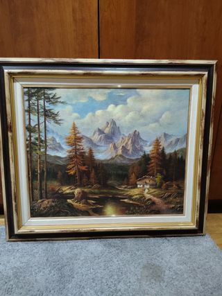 Paesaggio Quadro su tela a olio