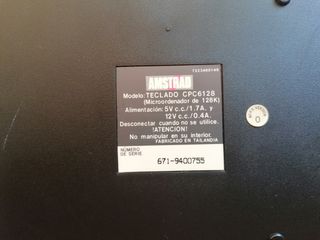 Ordenador Amstrad CPC 6128