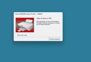 Impresora Canon Pixma - Reparable
