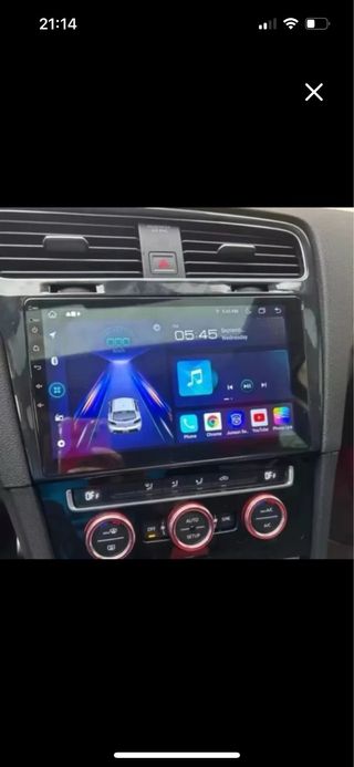Radio Android 10" Coche golf 7 