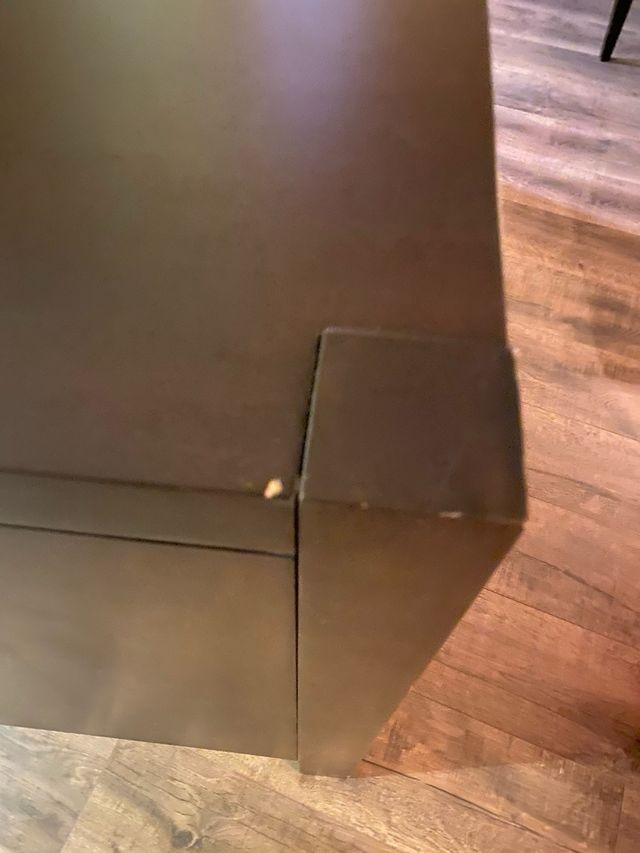 Aparador madera maciza marrón