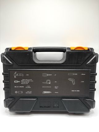 Maletín herramientas con destornillador eléctrico 