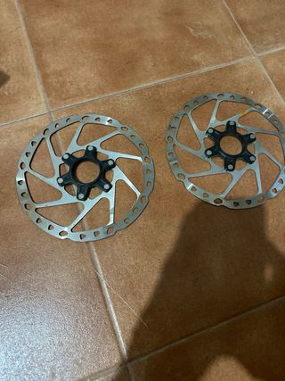 Discos freno bicicleta MTB Shimano 